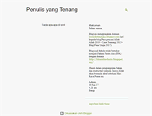 Tablet Screenshot of lautanketenangan.blogspot.com