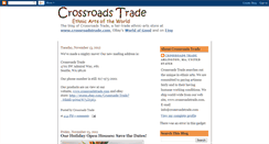Desktop Screenshot of crossroadstrade.blogspot.com