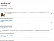 Tablet Screenshot of joyalbenni.blogspot.com