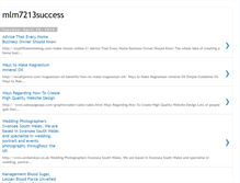 Tablet Screenshot of mlm7213success.blogspot.com