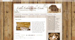 Desktop Screenshot of cabinonthecreek.blogspot.com