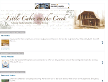 Tablet Screenshot of cabinonthecreek.blogspot.com