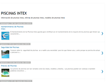 Tablet Screenshot of piscinasintex.blogspot.com