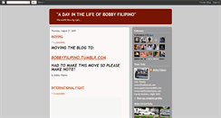 Desktop Screenshot of bobbyfilipino.blogspot.com