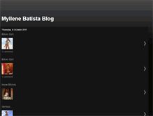 Tablet Screenshot of mylleneb.blogspot.com