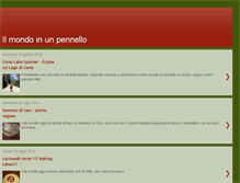 Tablet Screenshot of ilmondoinunpennello.blogspot.com