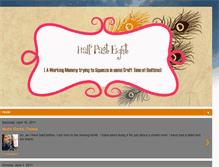 Tablet Screenshot of halfpasteight.blogspot.com