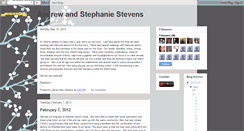 Desktop Screenshot of andrewandstephaniestevens.blogspot.com