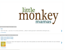 Tablet Screenshot of littlemonkeymamas.blogspot.com