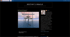 Desktop Screenshot of destiny-destinysoracle.blogspot.com