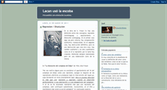 Desktop Screenshot of lacanusolaescoba.blogspot.com