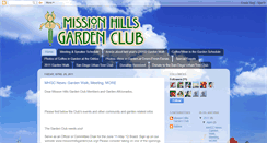 Desktop Screenshot of mhgardenclub.blogspot.com