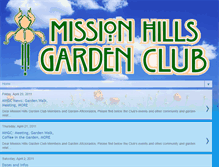 Tablet Screenshot of mhgardenclub.blogspot.com