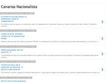 Tablet Screenshot of canariasnacionalista.blogspot.com