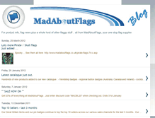 Tablet Screenshot of madaboutflags.blogspot.com