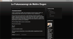 Desktop Screenshot of fukanzazengi-en-francais.blogspot.com
