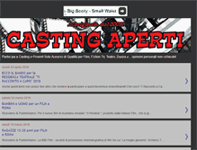 Tablet Screenshot of casting-aperti.blogspot.com