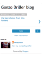 Mobile Screenshot of gonzodriller.blogspot.com