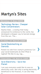 Mobile Screenshot of martynssites.blogspot.com