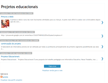 Tablet Screenshot of juremaprojetoseducacionais.blogspot.com