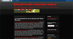 Desktop Screenshot of blogmirandes.blogspot.com