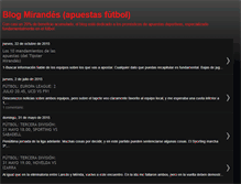 Tablet Screenshot of blogmirandes.blogspot.com