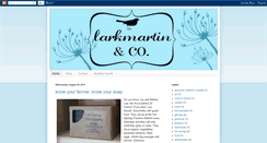 Desktop Screenshot of larkmartin.blogspot.com