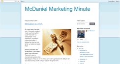 Desktop Screenshot of mcdmarketingminute.blogspot.com