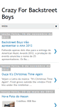 Mobile Screenshot of crazyforbackstreetboys.blogspot.com