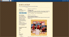 Desktop Screenshot of kortogscrapblog.blogspot.com