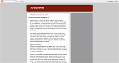 Desktop Screenshot of medicinenetie.blogspot.com