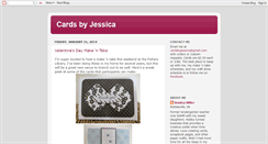 Desktop Screenshot of cardsbyjessica.blogspot.com