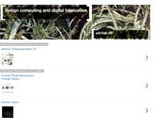 Tablet Screenshot of designcomputing-wit-fa09.blogspot.com