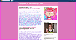 Desktop Screenshot of laylabird.blogspot.com