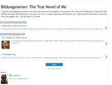 Tablet Screenshot of bildungsromanthetruenovelofme.blogspot.com