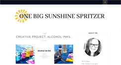 Desktop Screenshot of onebigsunshinespritzer.blogspot.com