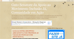 Desktop Screenshot of gutosenatorecomunidadeemacao.blogspot.com
