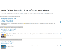 Tablet Screenshot of musiconlinerecords.blogspot.com