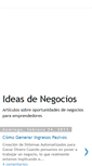 Mobile Screenshot of ideas-denegocios.blogspot.com