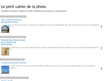 Tablet Screenshot of lepetitcahierdelaphoto.blogspot.com