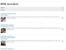 Tablet Screenshot of bpsnt-bandung.blogspot.com