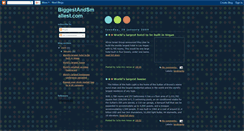 Desktop Screenshot of biggestandsmallest.blogspot.com