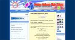 Desktop Screenshot of manaynhs.blogspot.com