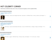 Tablet Screenshot of celebrityforyou.blogspot.com