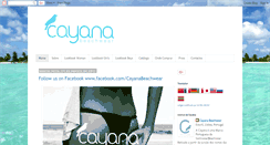 Desktop Screenshot of cayanabeachwear.blogspot.com