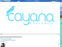 Tablet Screenshot of cayanabeachwear.blogspot.com