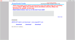 Desktop Screenshot of eresultfinder.blogspot.com