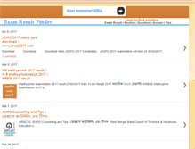 Tablet Screenshot of eresultfinder.blogspot.com