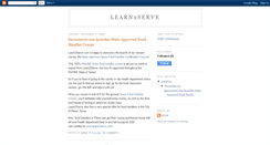 Desktop Screenshot of learn2serveblog.blogspot.com