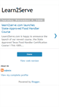Mobile Screenshot of learn2serveblog.blogspot.com